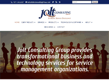 Tablet Screenshot of joltconsultinggroup.com